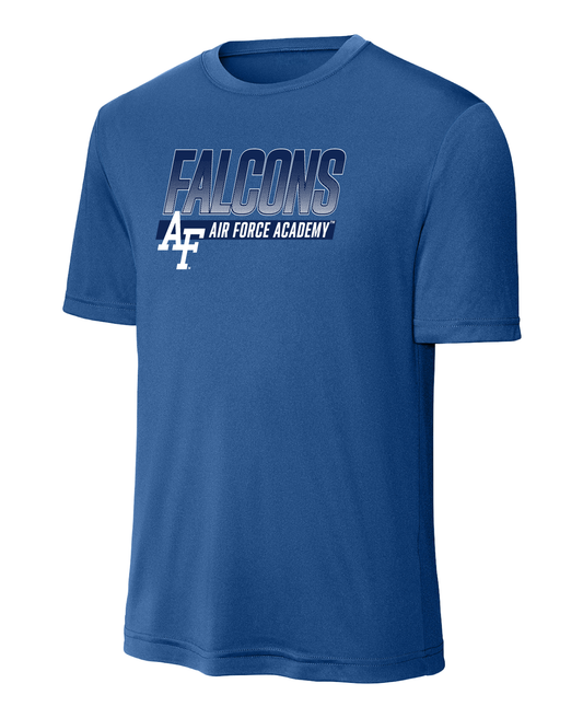 Air Force Academy Performance Athletic Tee Royal Blue