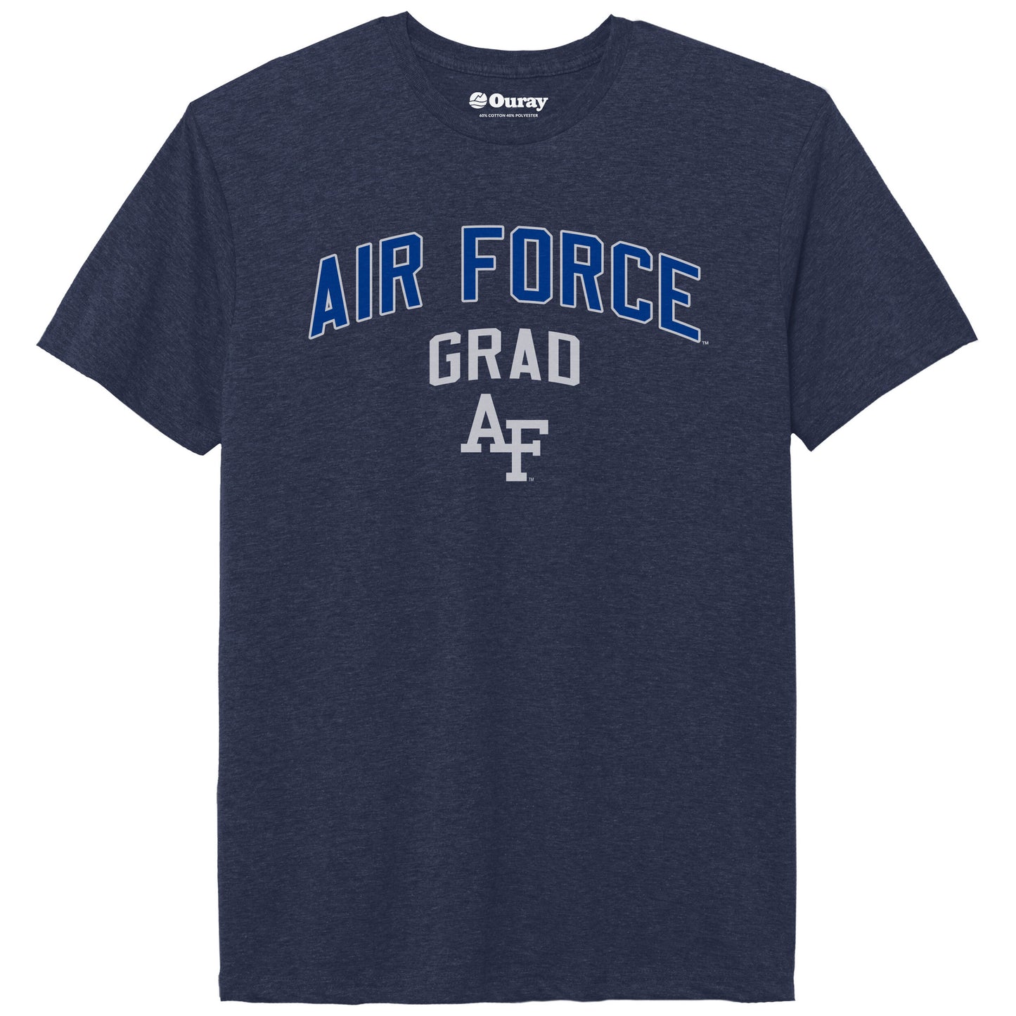 Air Force Academy Grad T-Shirt Dark Blue Heather