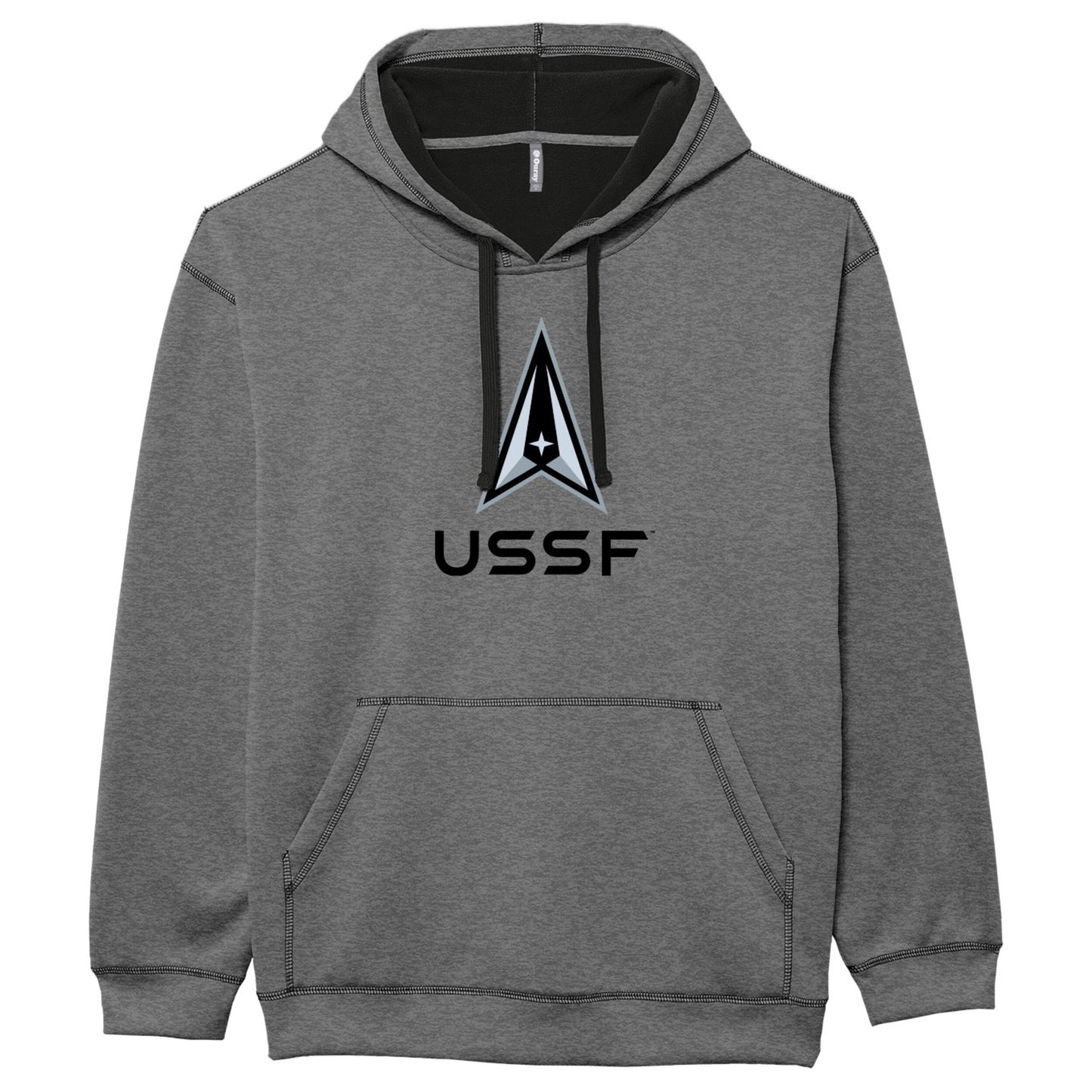 Space Force Transit Hoodie Black/Grey