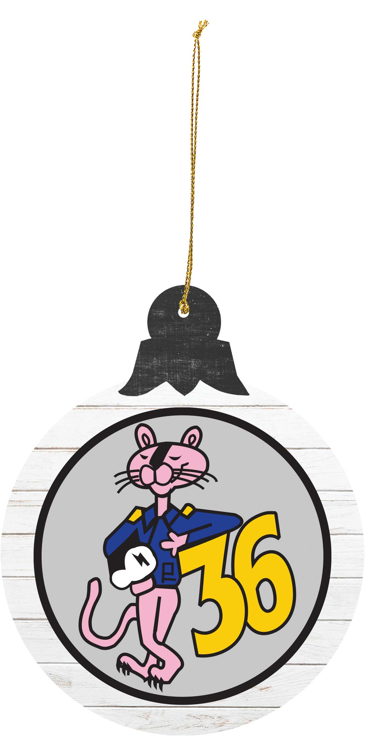 Cadet Squadron 36 "Pink Panthers" Tree Ornament