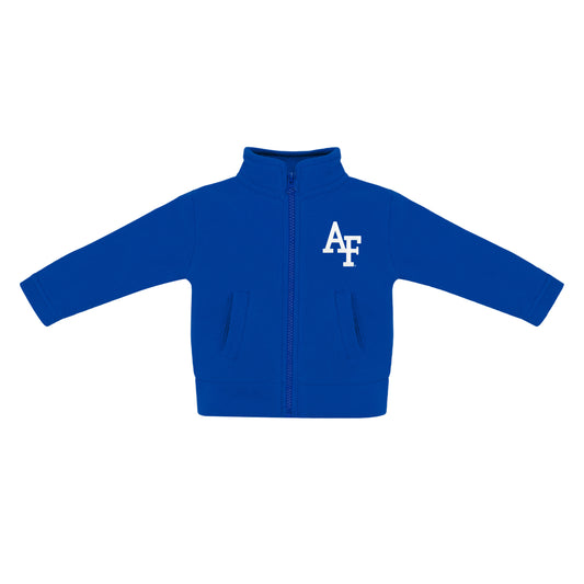 Toddler's Air Force Fleece Jacket - Royal Blue