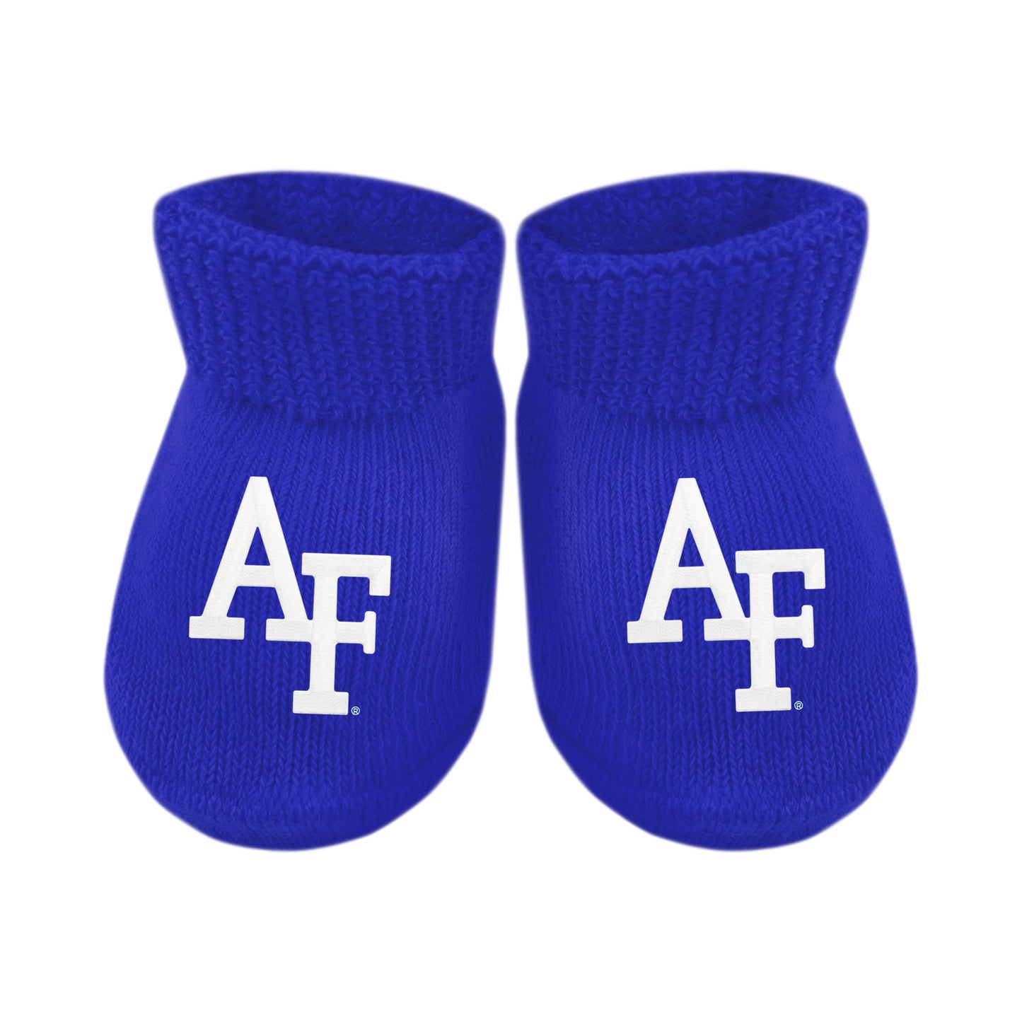 Royal Blue Gift Box Infant Booties