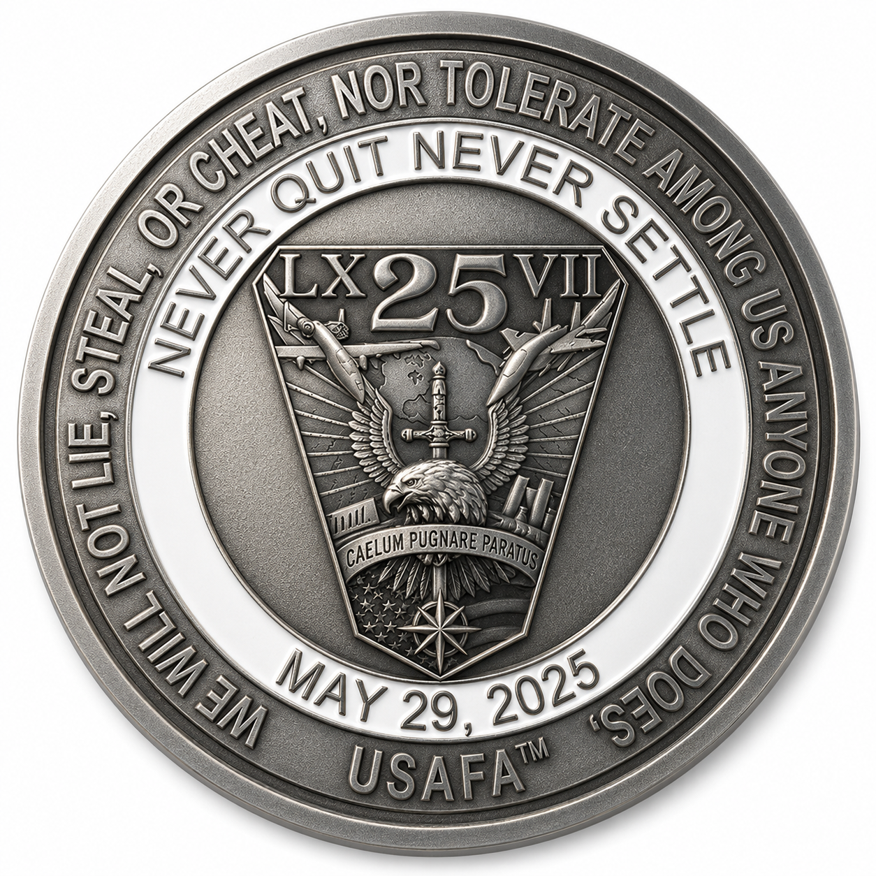 2025 Graduation Class Crest Challenge Coin