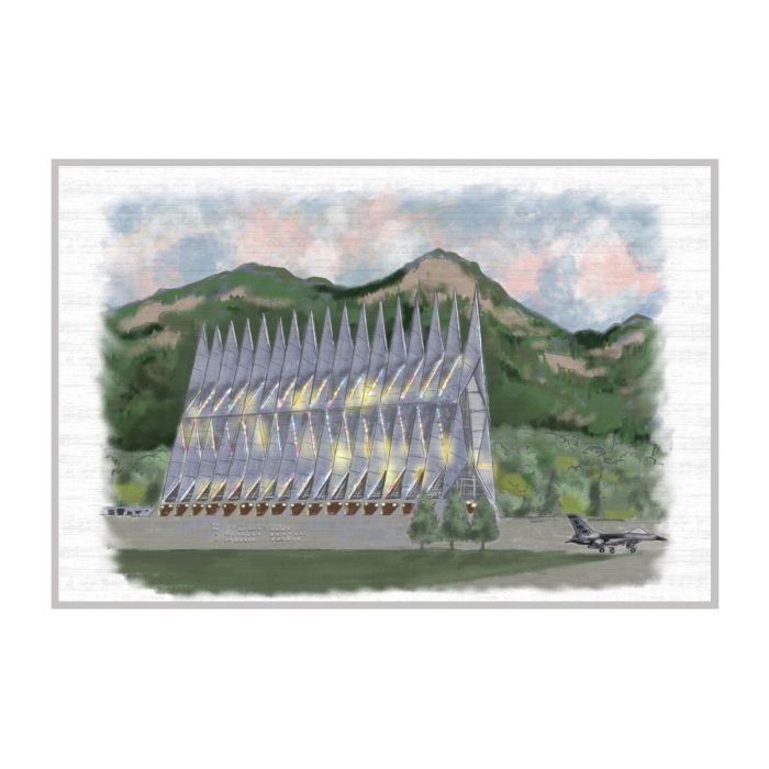 USAFA Cadet Chapel Floor/Door Mat