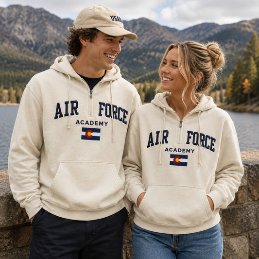 Colorado Flag Quarter Zip