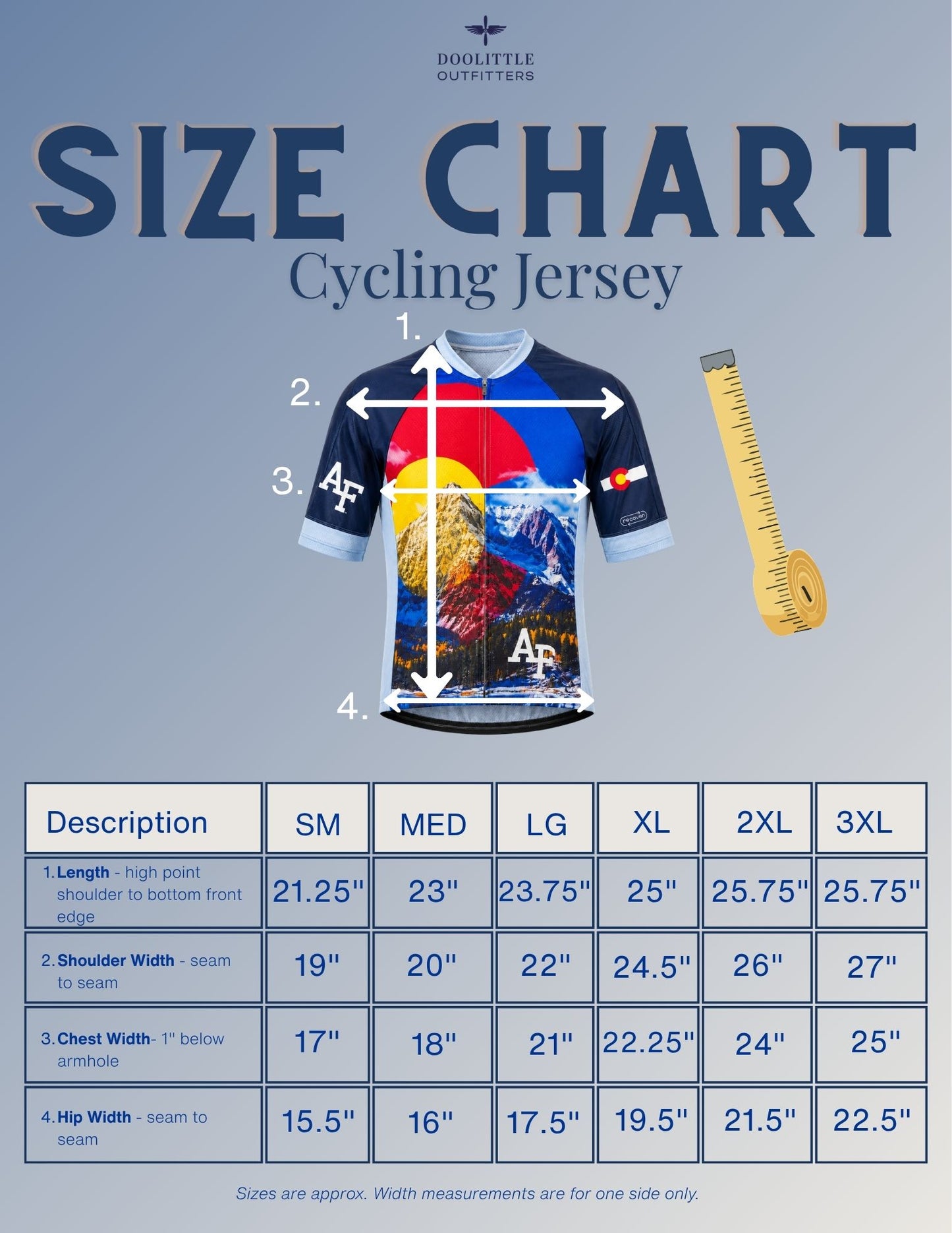 Air Force Academy Cycling Jersey