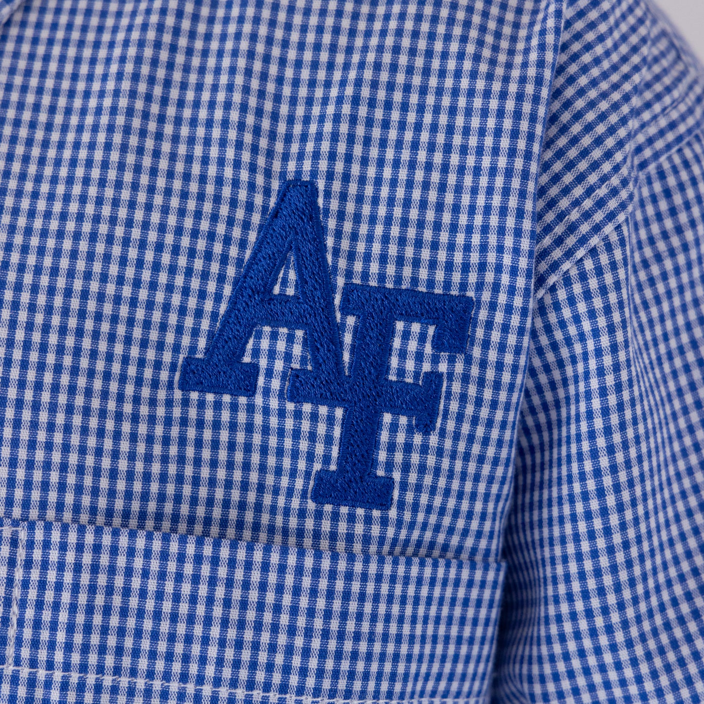 Youth USAFA Mini Check Button-Down Shirt