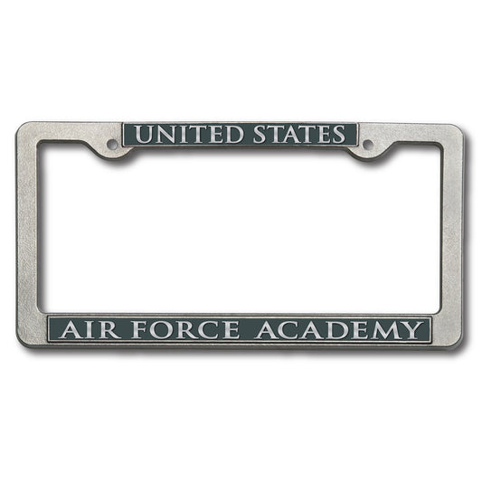 Heavy Duty Pewter License Plate Frame