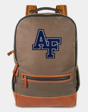 Air Force Falcons Pro Waxed Canvas Backpack USAFA Accessories
