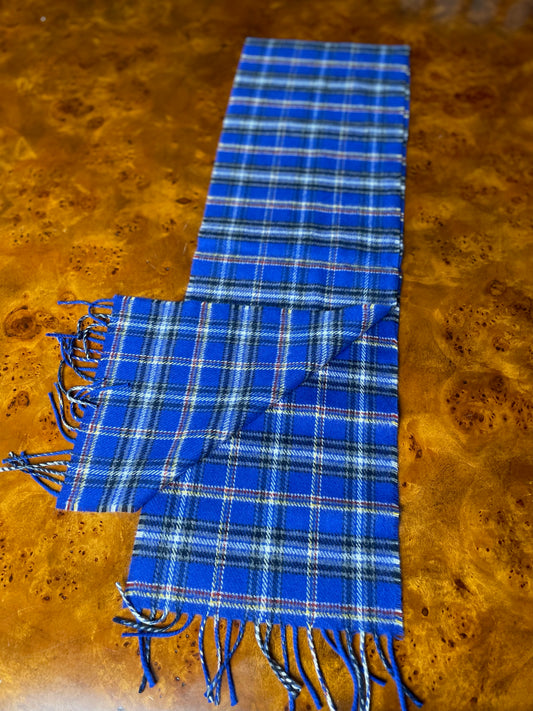 USAFA Tartan Woven Lambswool Scarf