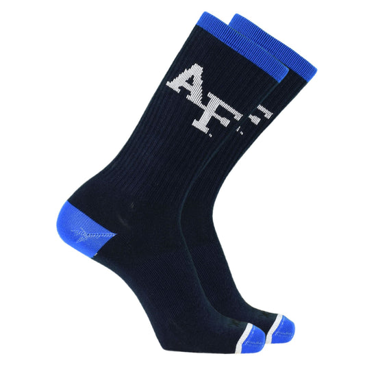 AF Dark & Royal Blue Recycled Crew Socks
