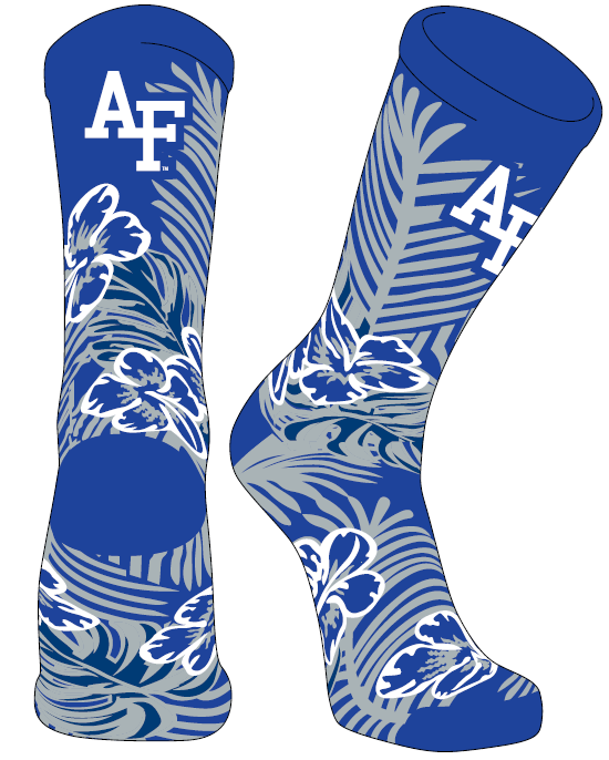 Blue Class Color Collection Luau Socks