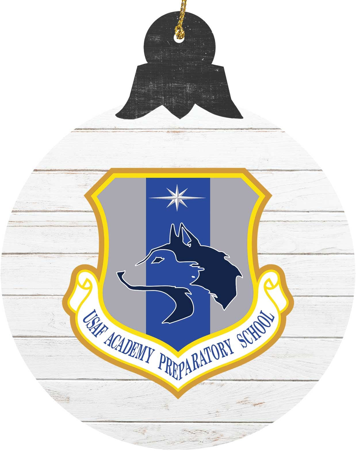 Prep School Husky Insignia Tree Ornament