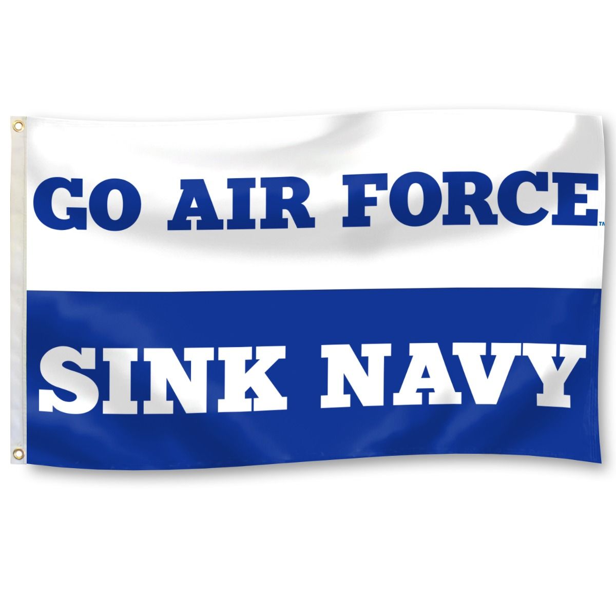 Go Air Force Sink Navy Flag