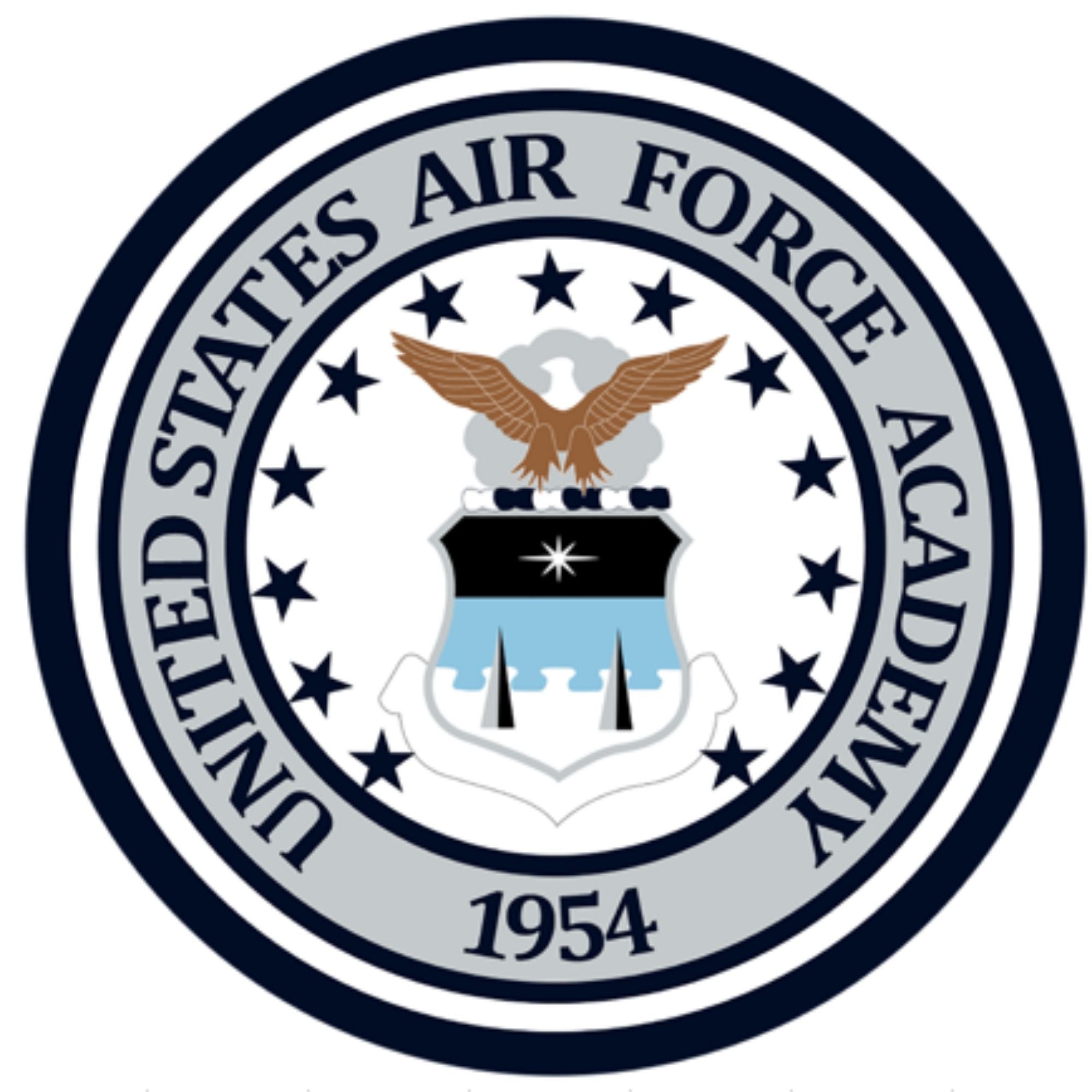 USA airforce academy アメリカ空軍養成学校ビンテージガラス USAFA_Crest_Sticker.jpg?v=