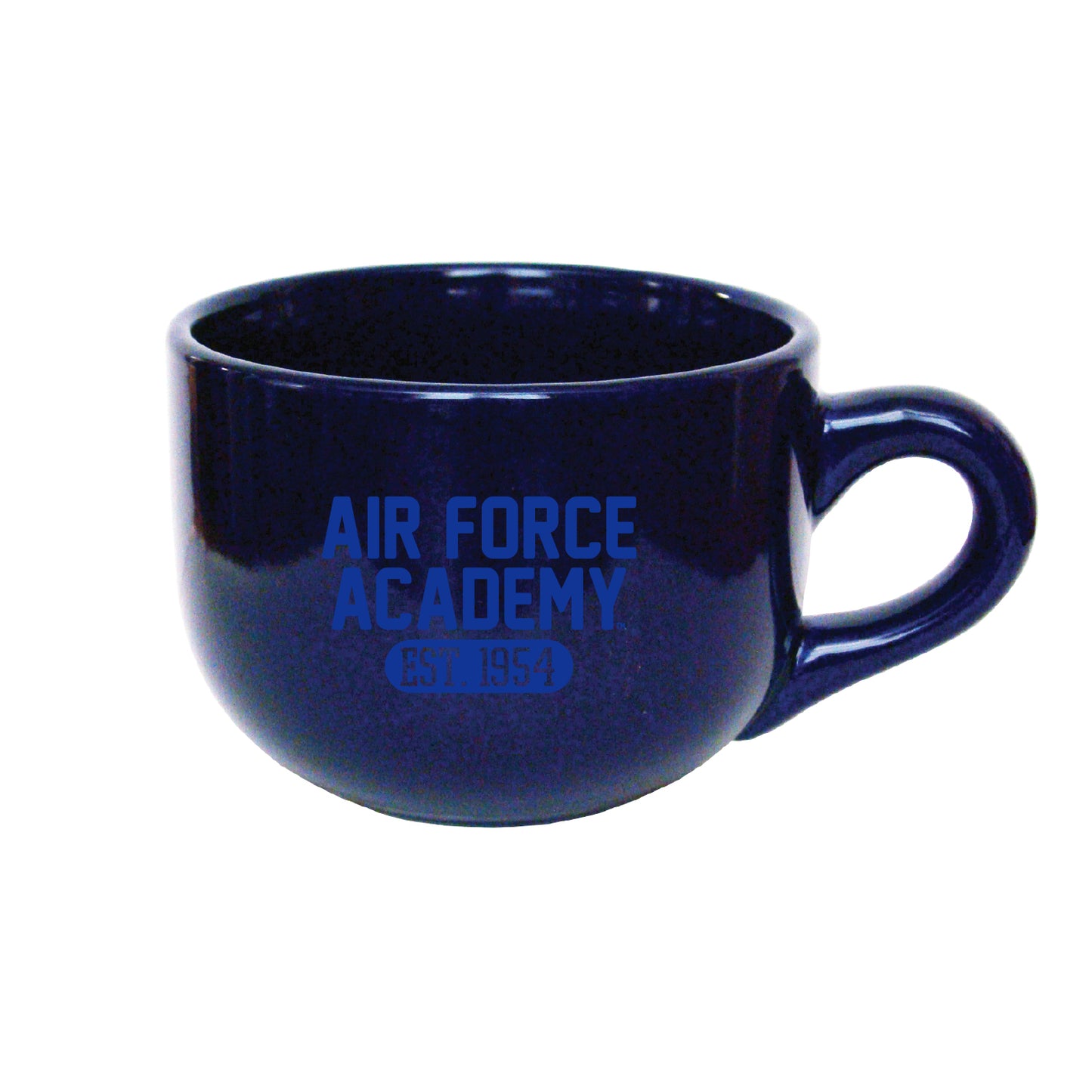 Cobalt Blue Latte Mug - 16oz