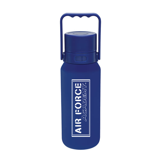 Push-Button Lid Royal Blue Insulated Tumbler - 20oz
