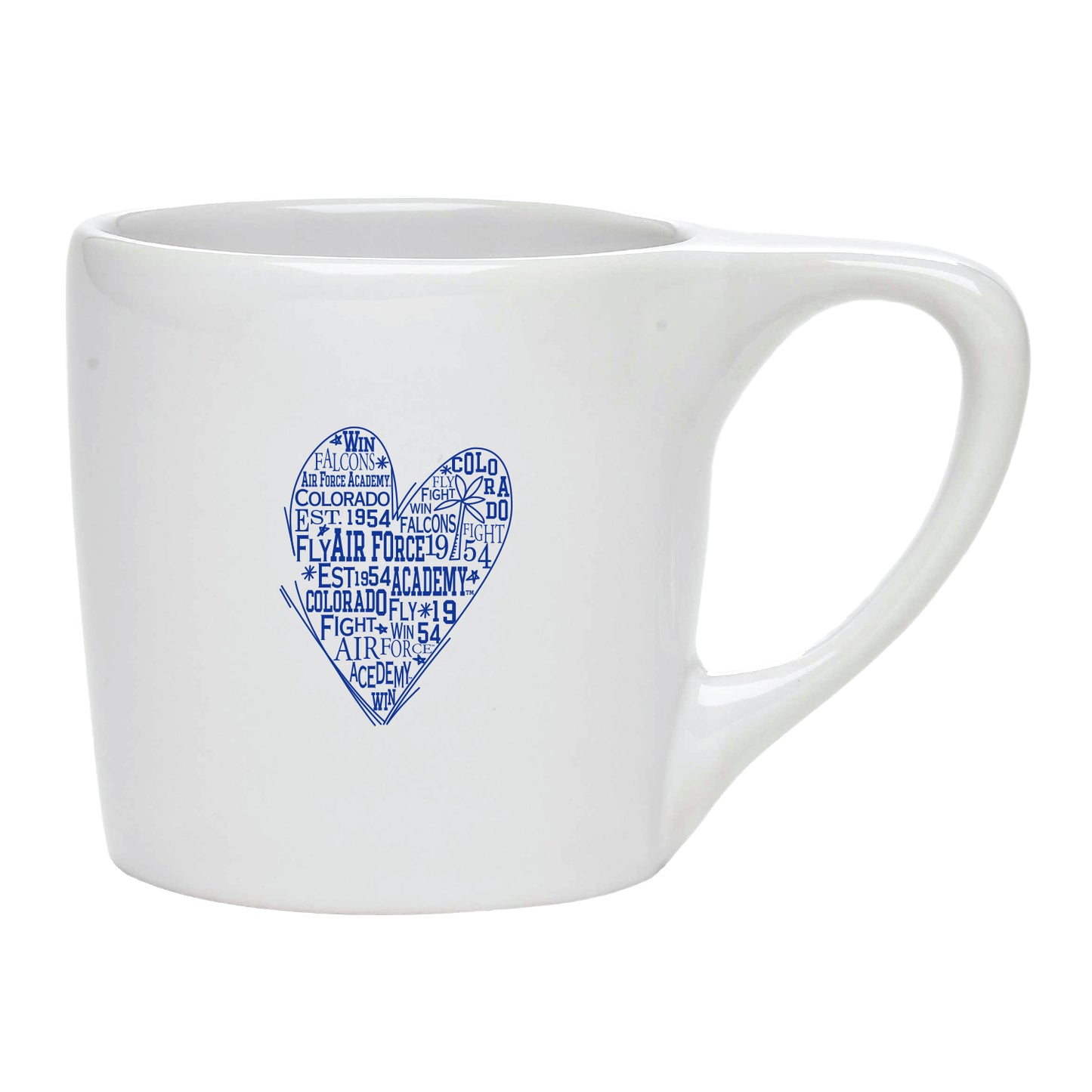 Heart Love Air Force Mug - 10oz