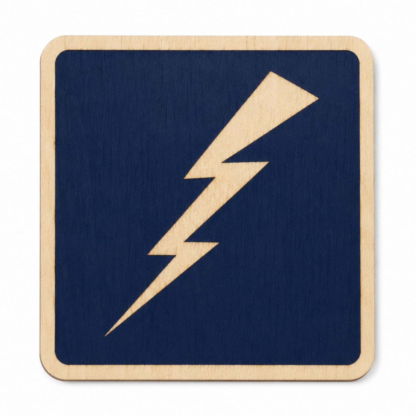 Air Force Lightning Bolt Mini Wood Sticker