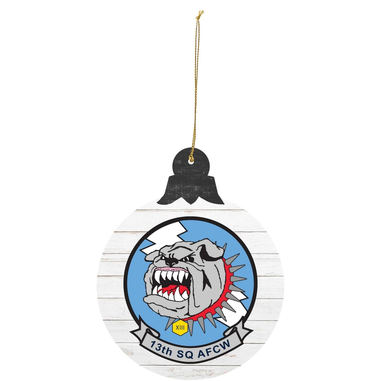 Cadet Squadron 13 "Bull Dawgs" Tree Ornament
