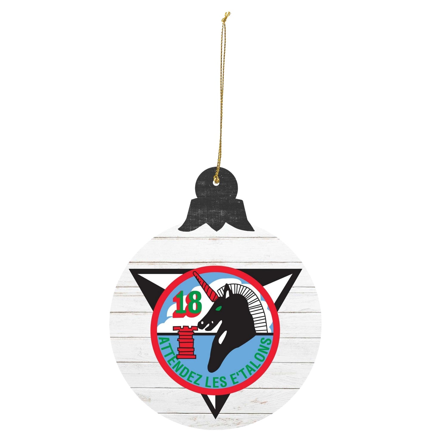 Cadet Squadron 18 "Night Riders" Tree Ornament