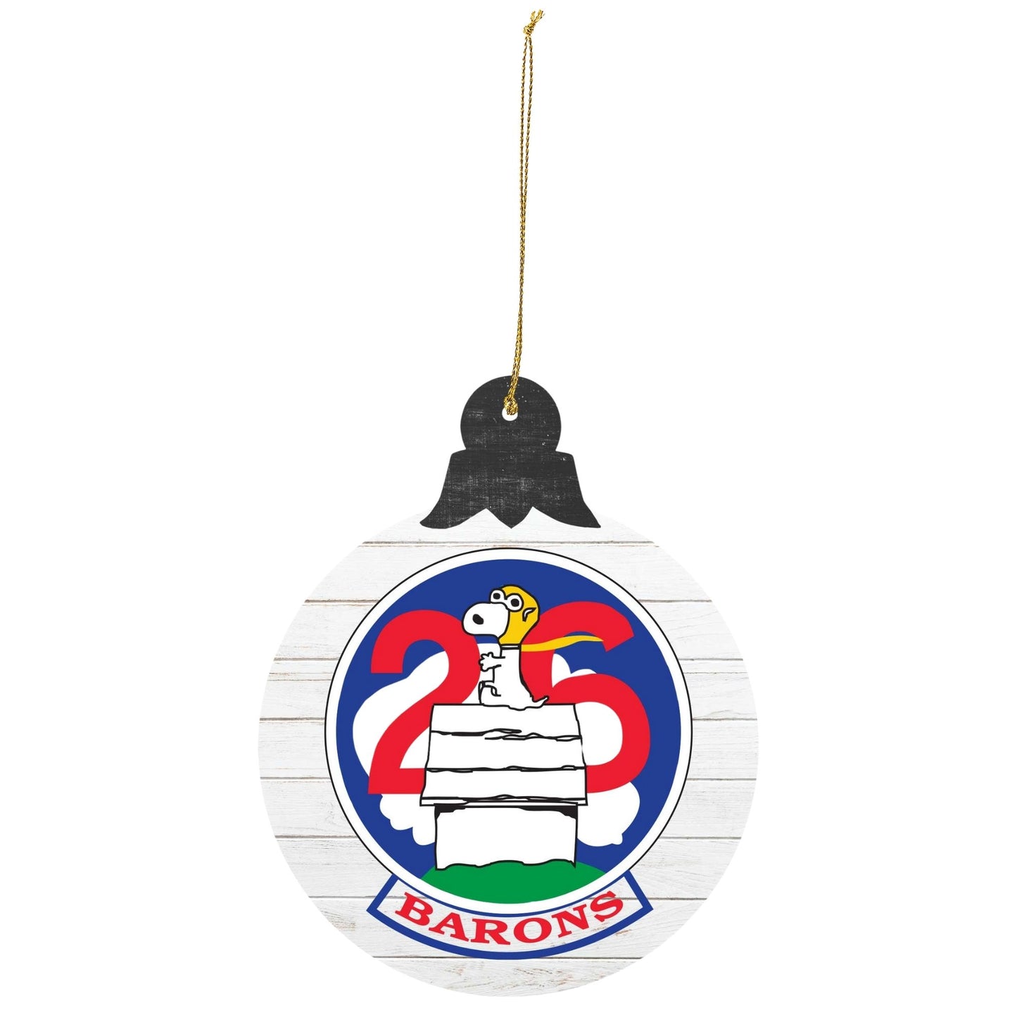 Cadet Squadron 26 "Barons" Tree Ornament