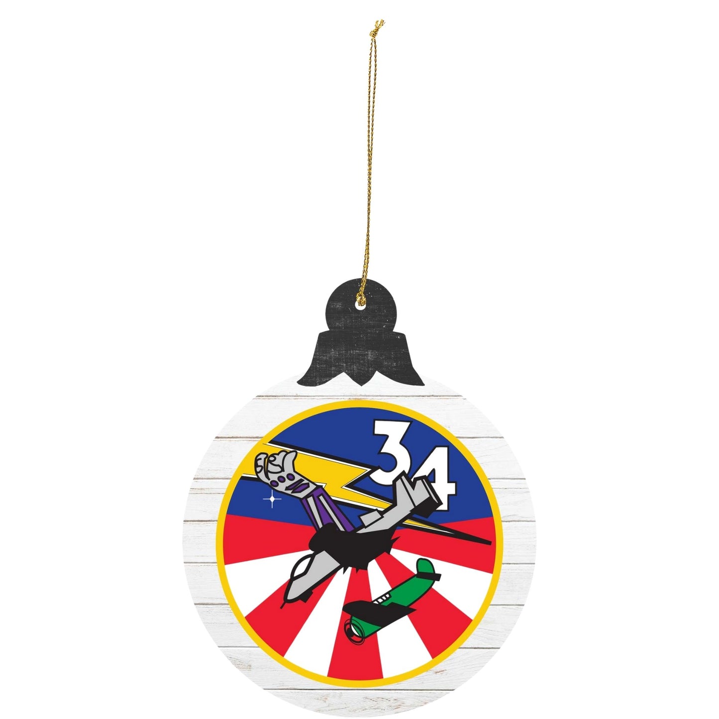 Cadet Squadron 34 "Loose Hawgs" Tree Ornament