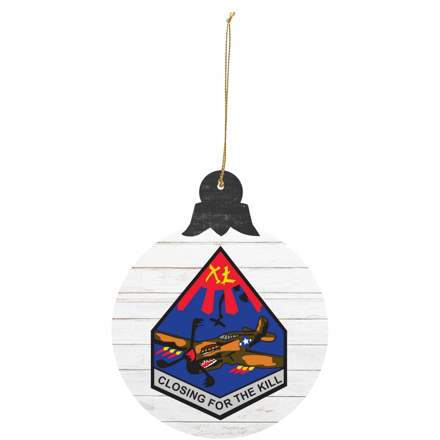 Cadet Squadron 40 "Warhawks" Tree Ornament