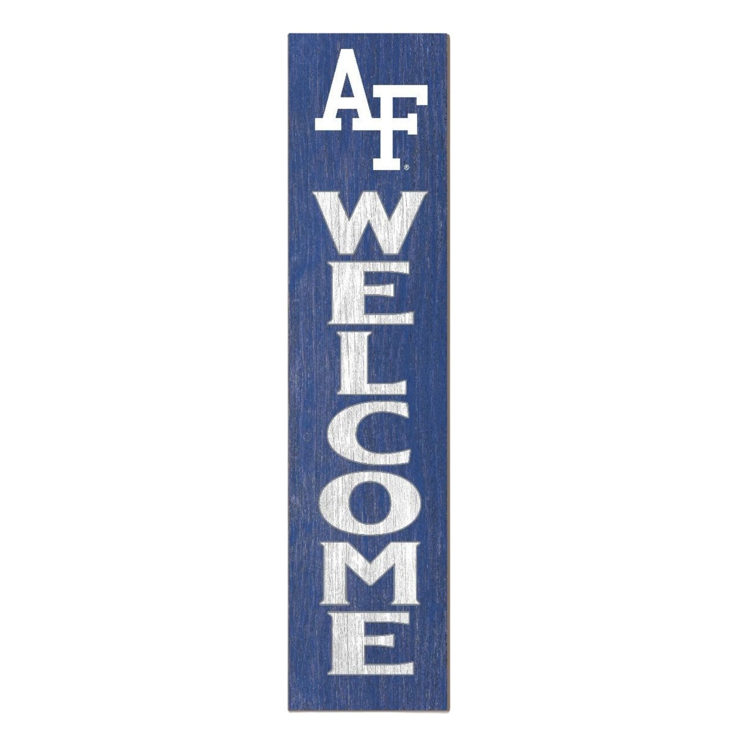 Air Force Welcome Leaning Sign