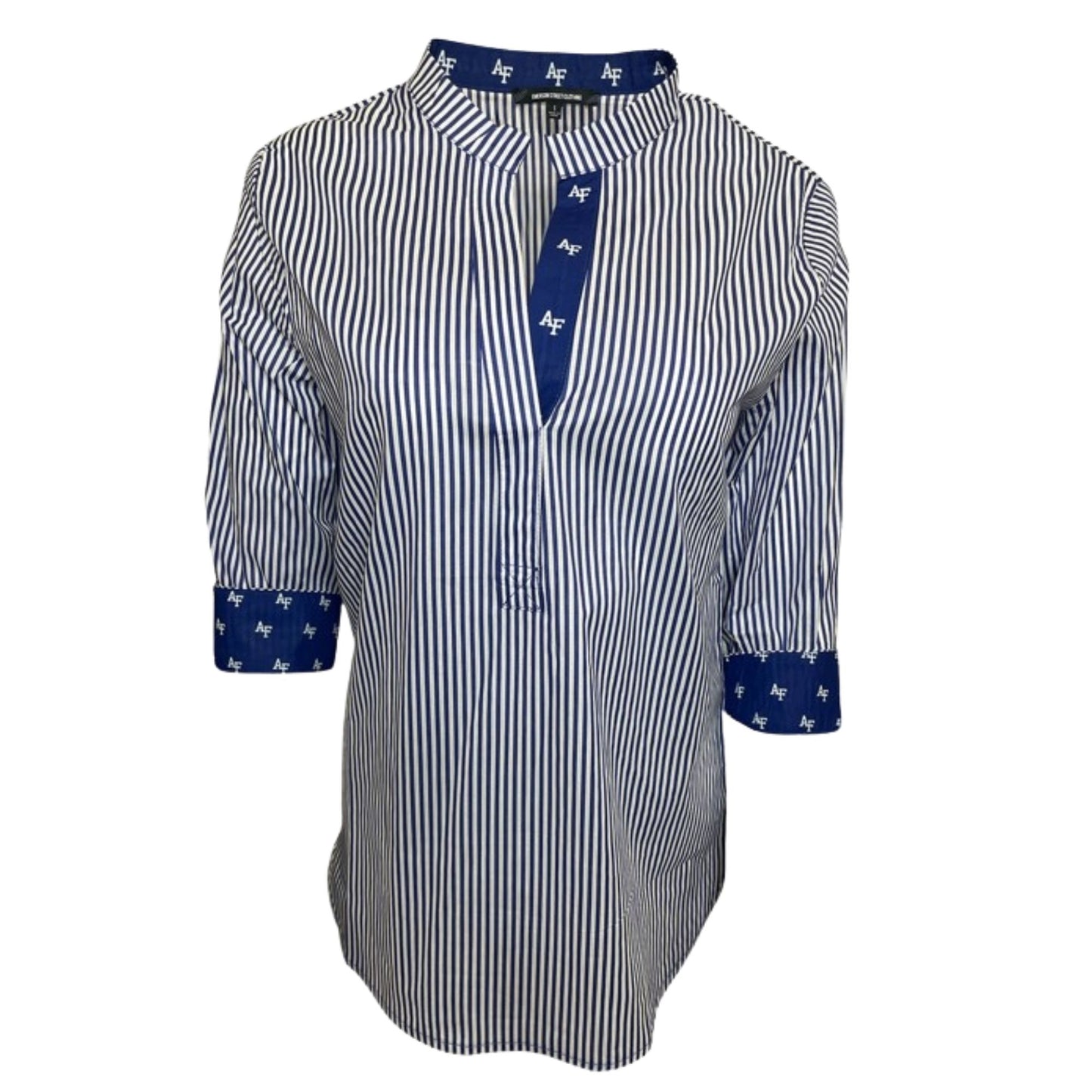 Women's Vertical Stripe Air Force Tunic