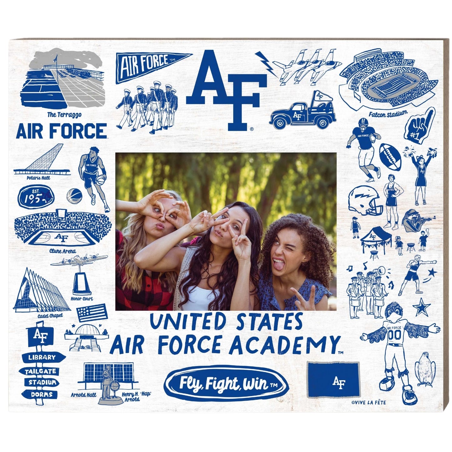 Air Force Academy Impressions Photo Frame