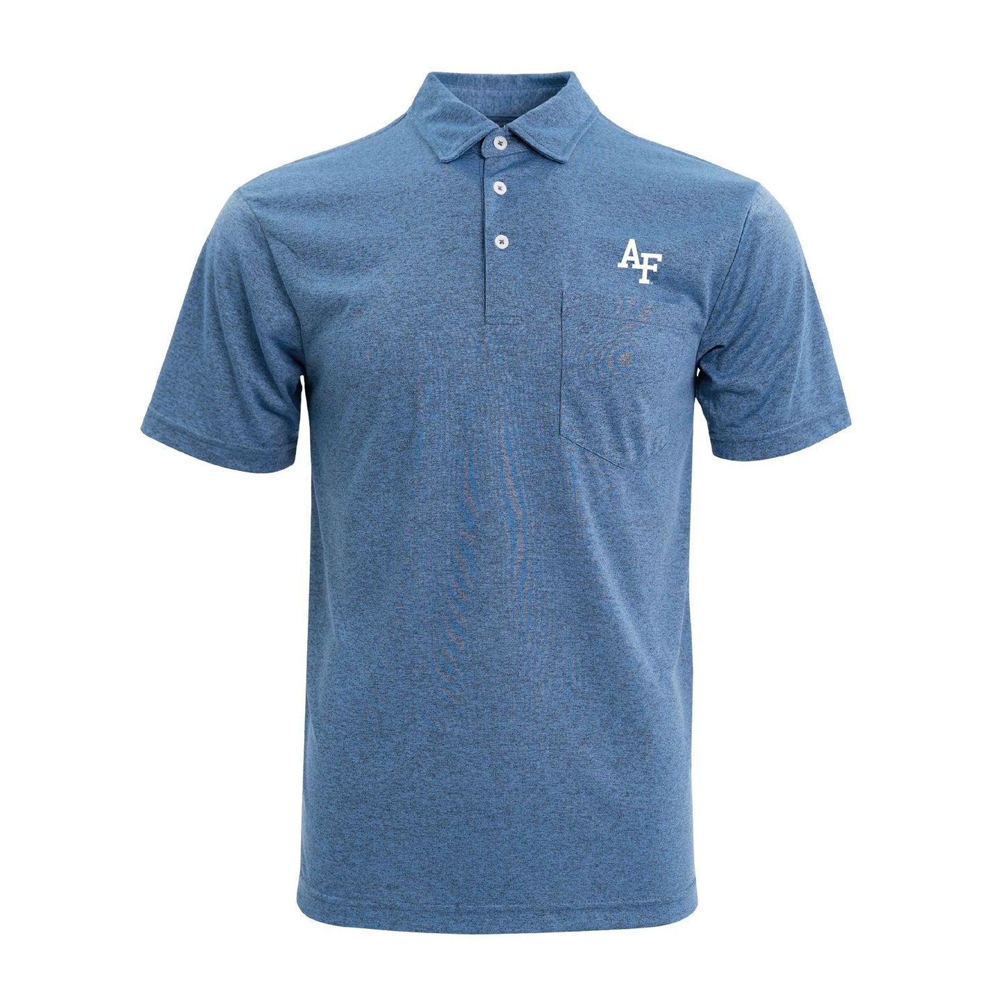 Air Force Academy Men’s Blue AF Logo Polo Shirt