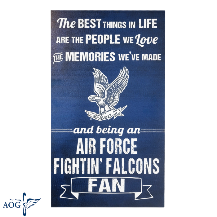 Air Force 'Best Things' Sign