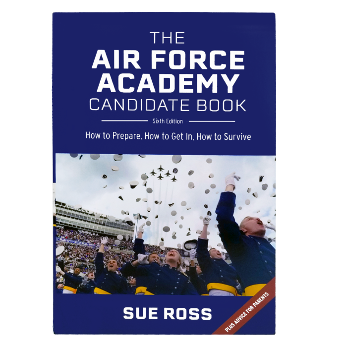 The Air Force Academy Candidate Book, 6th Edition by Sue Ross, USAFA 1983