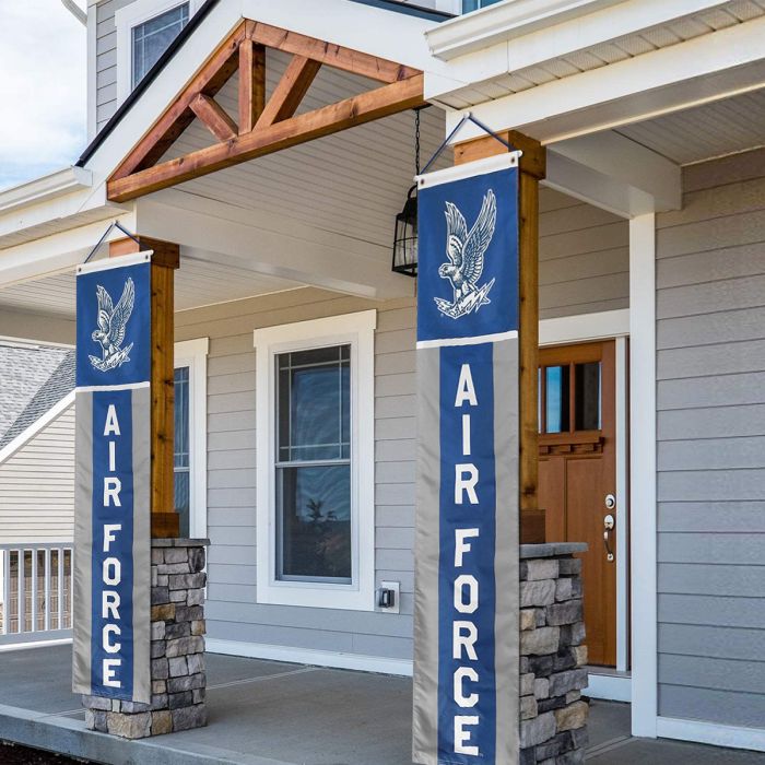Air Force Spirit Falcon Vertical Infinity Banner