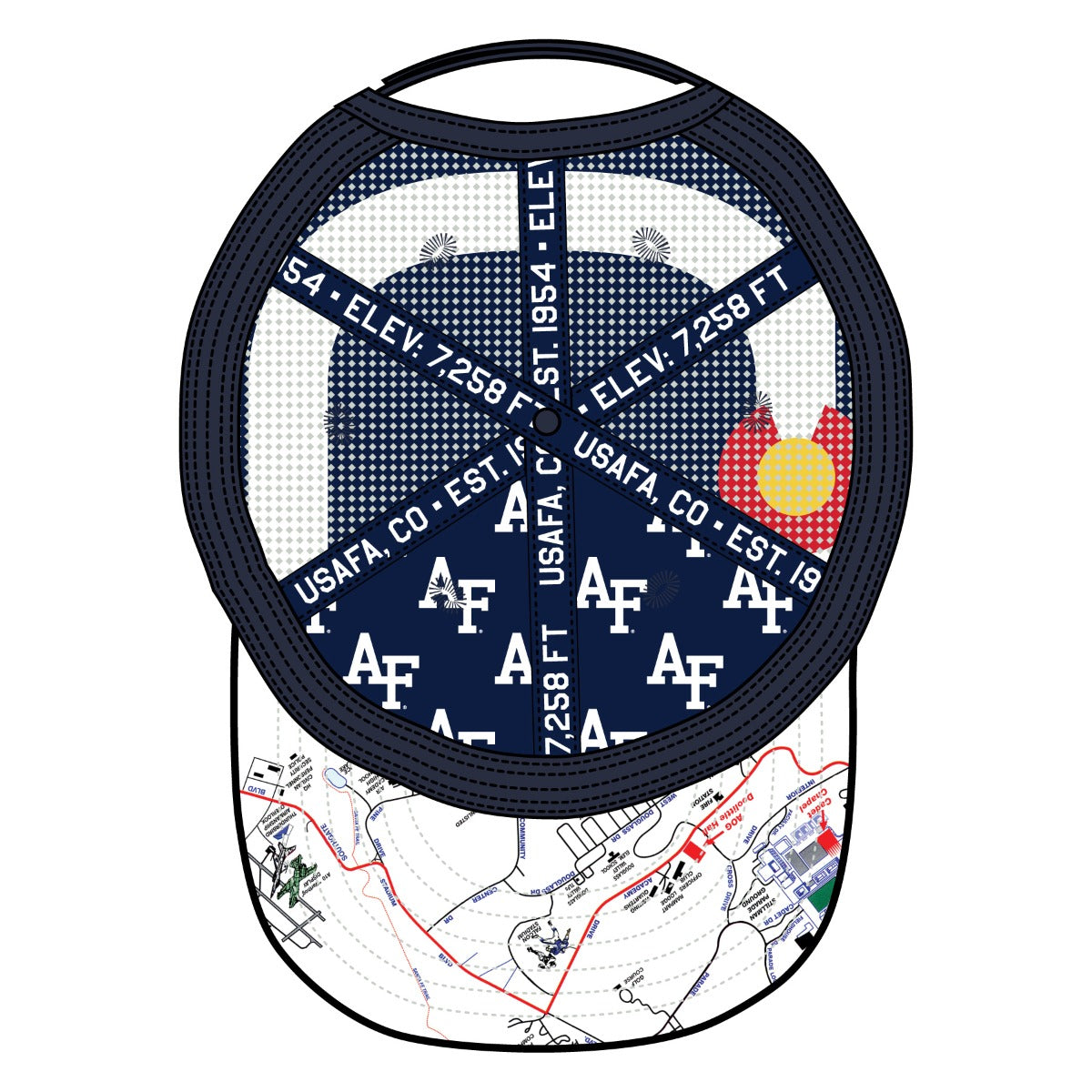 Map Ball Cap