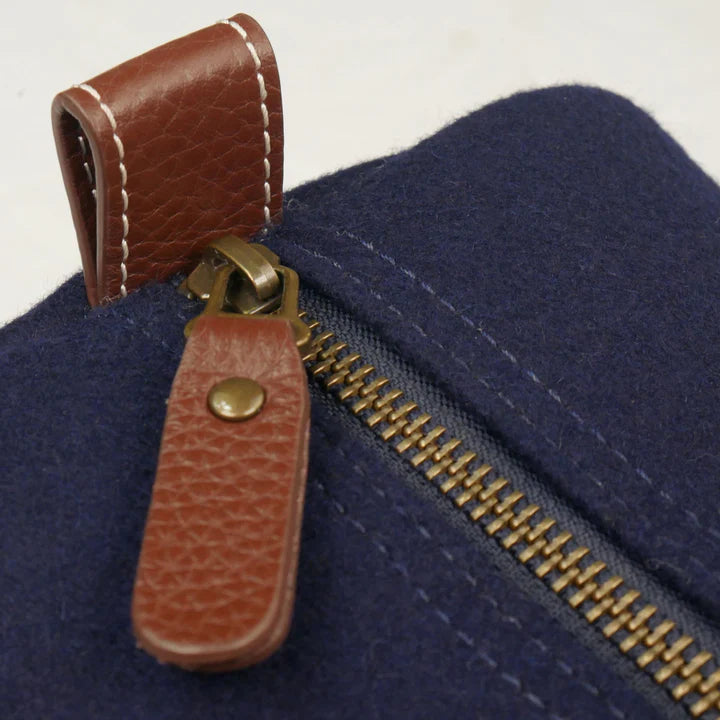 Air Force Dark Blue Wool Dopp Kit