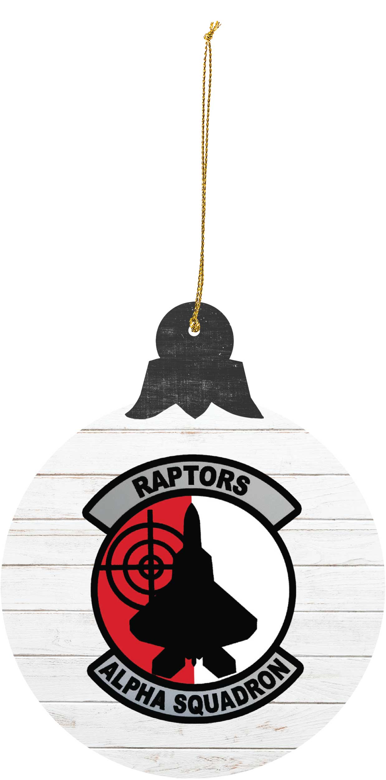 Prep School Alpha Squadron "Raptors" Tree Ornament