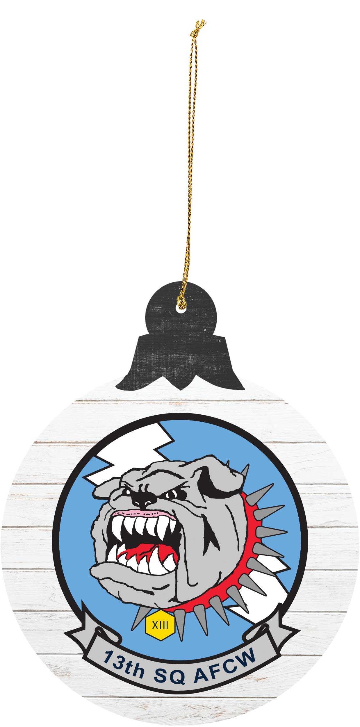 Cadet Squadron 13 "Bull Dawgs" Tree Ornament