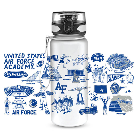Air Force Academy Impressions Effervescence Bottle 25oz