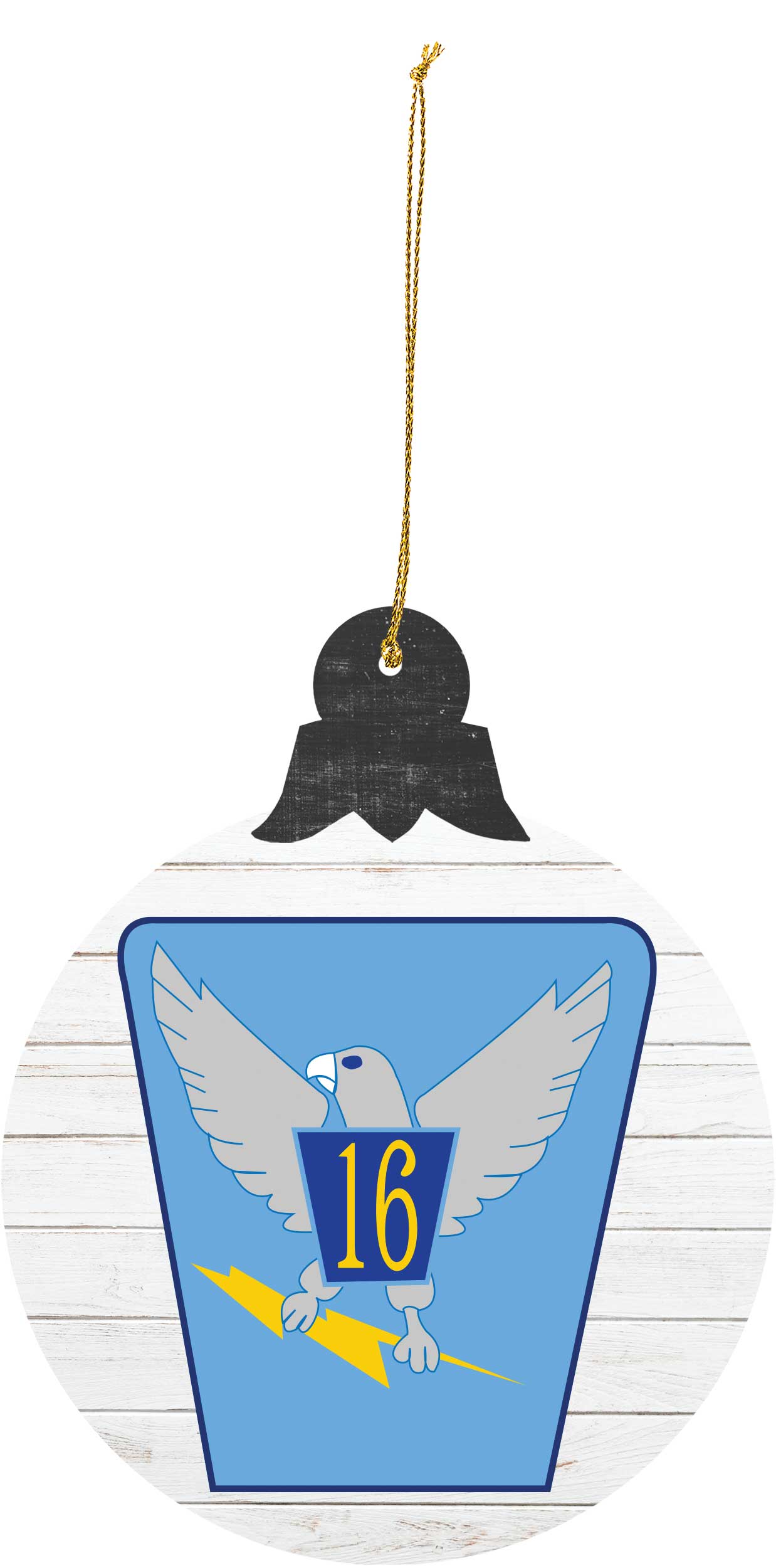 Cadet Squadron 16 "Chicken Hawks" Tree Ornament