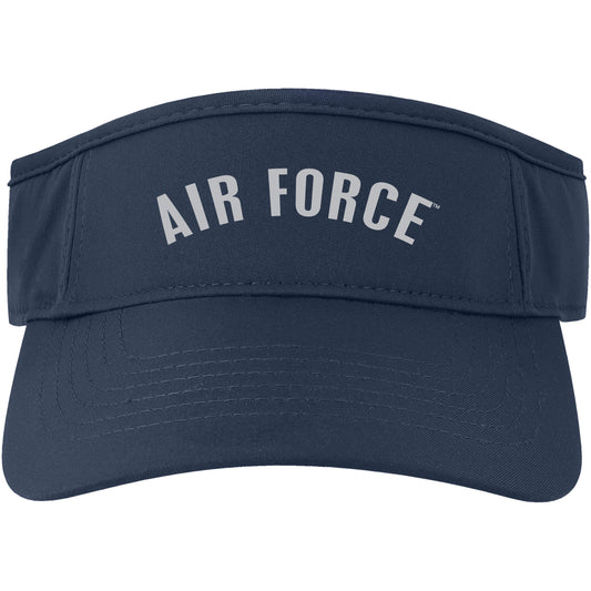 Air Force Embroidered Cool Fit Visor Dark Blue