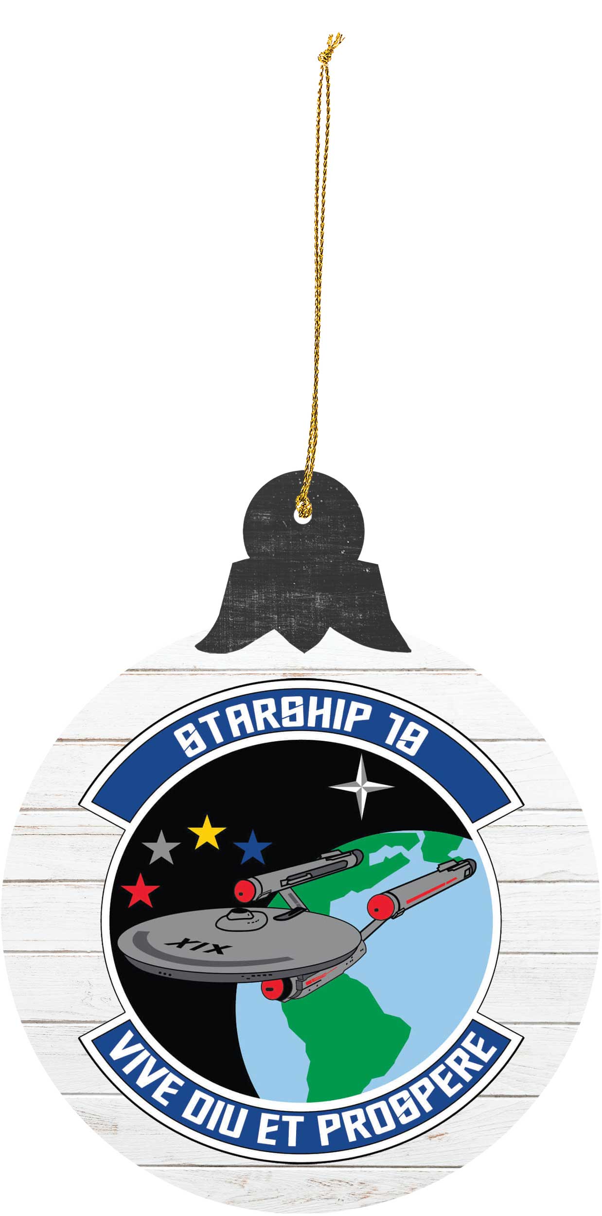 Cadet Squadron 19 "Starship 19" Tree Ornament