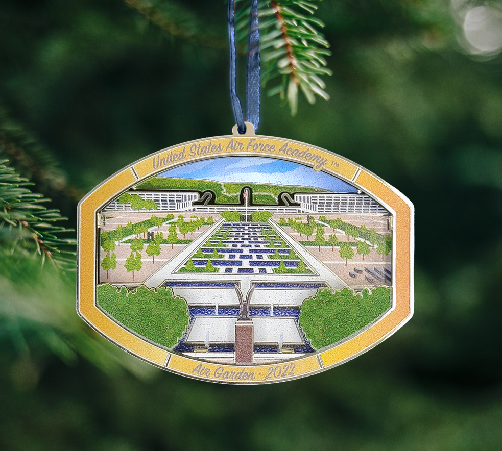 Collectable Holiday Ornament - 2022 USAFA Air Garden