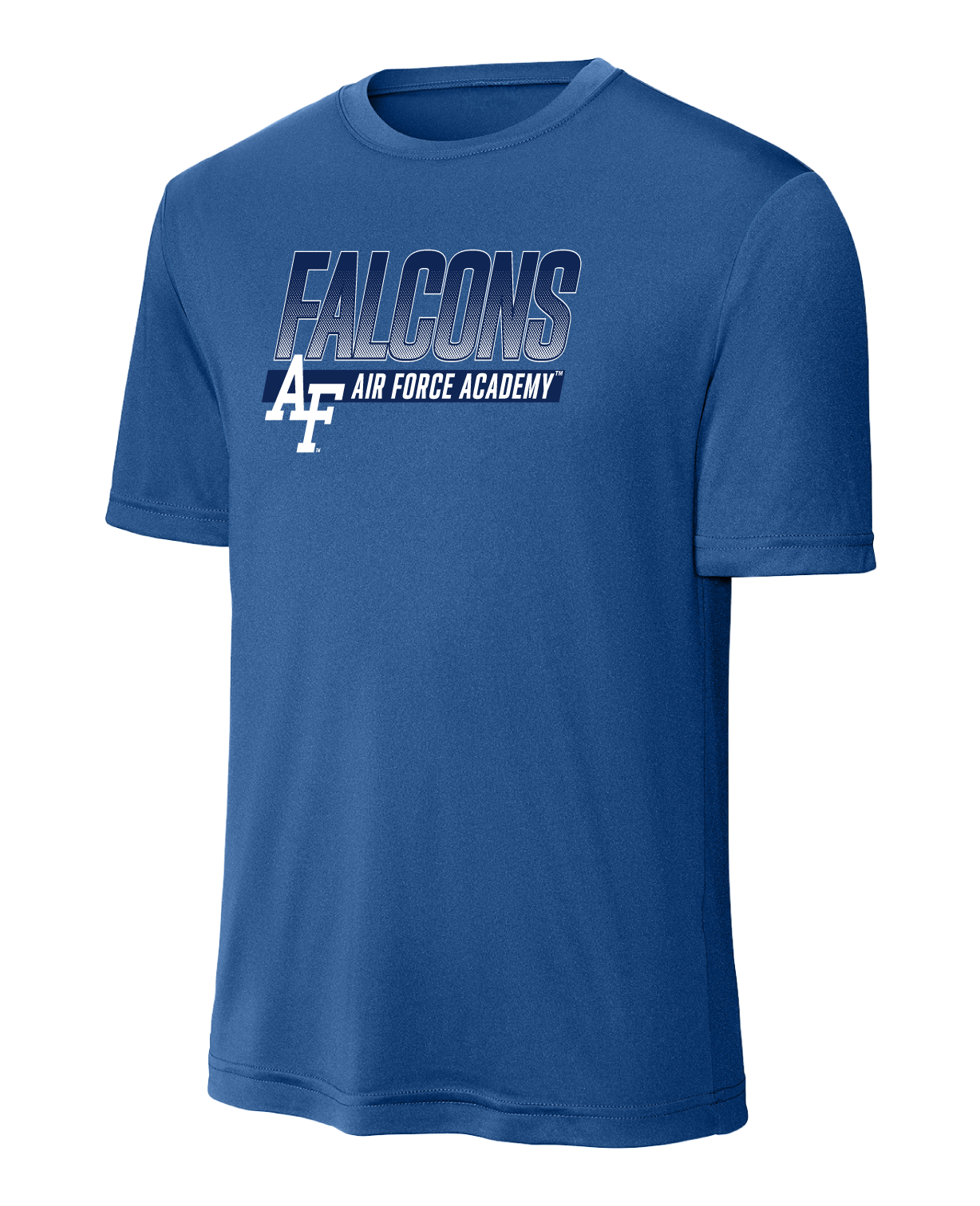 Air Force Academy Performance Athletic Tee Royal Blue