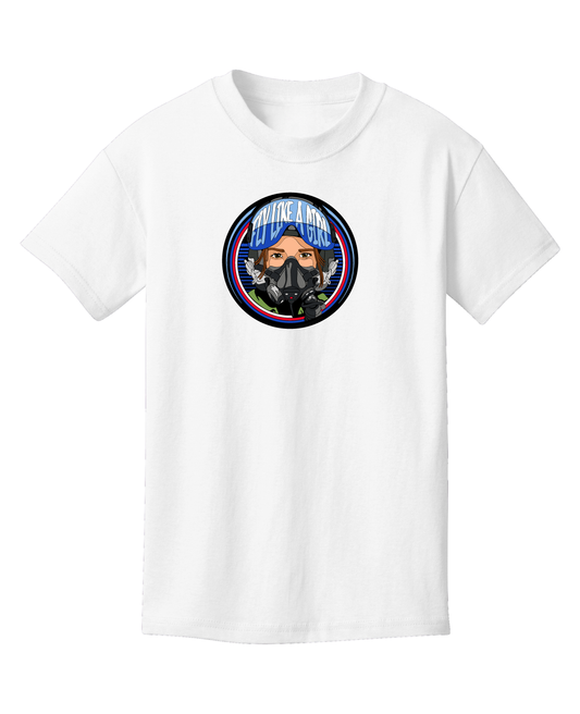Youth Fly Like A Girl Tee White