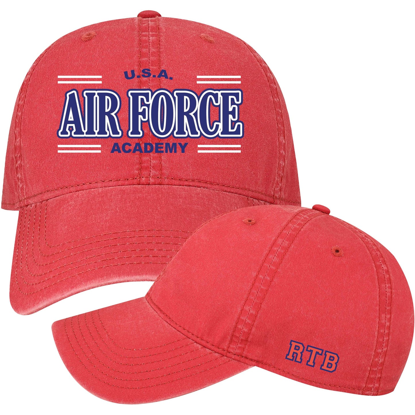Air Force Academy Vintage Class Hat – Red