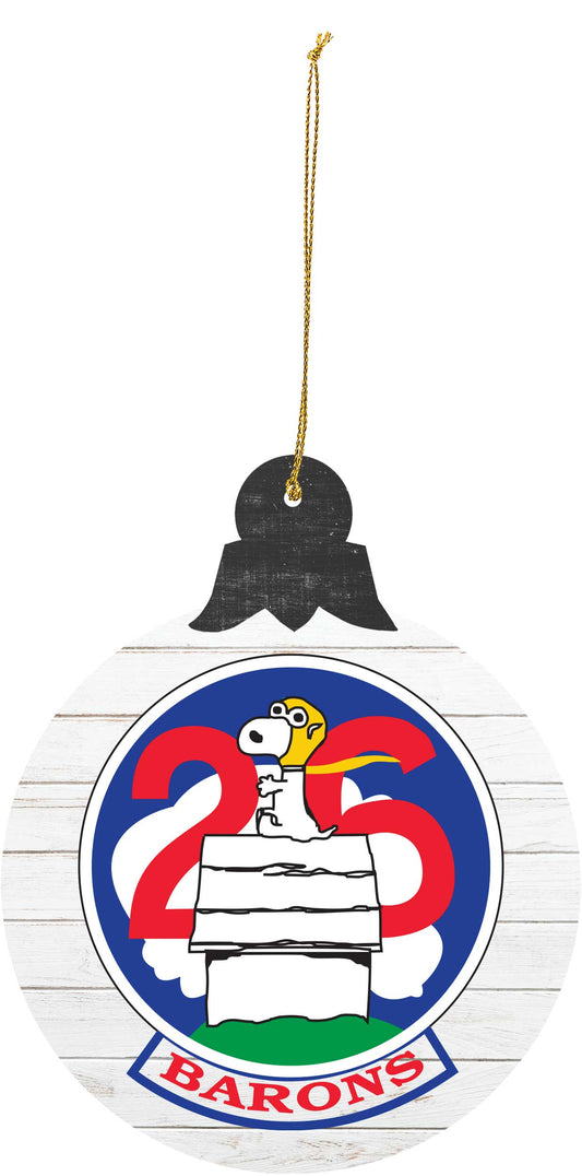 Cadet Squadron 26 "Barons" Tree Ornament