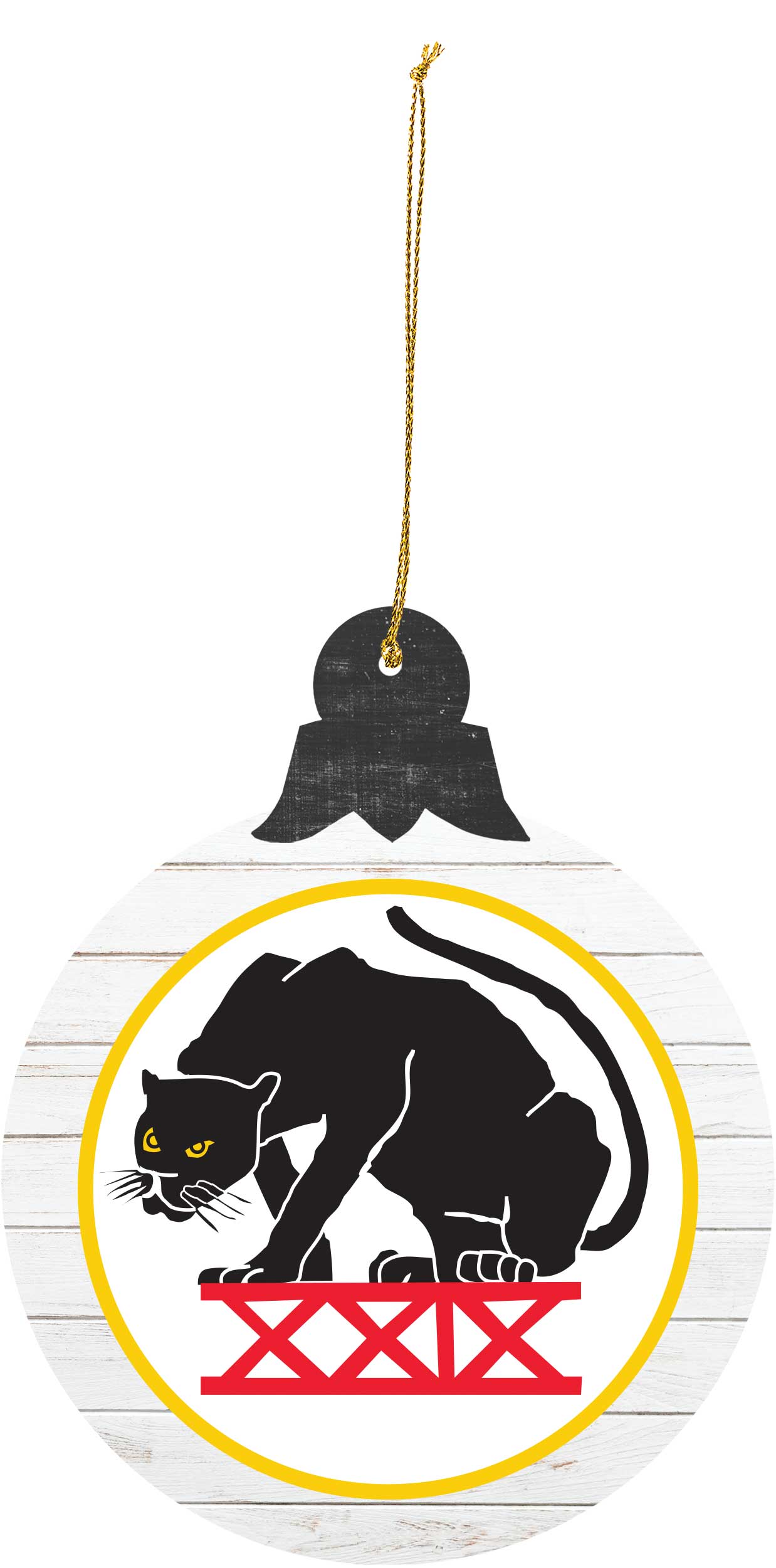 Cadet Squadron 29 "Black Panthers" Tree Ornament