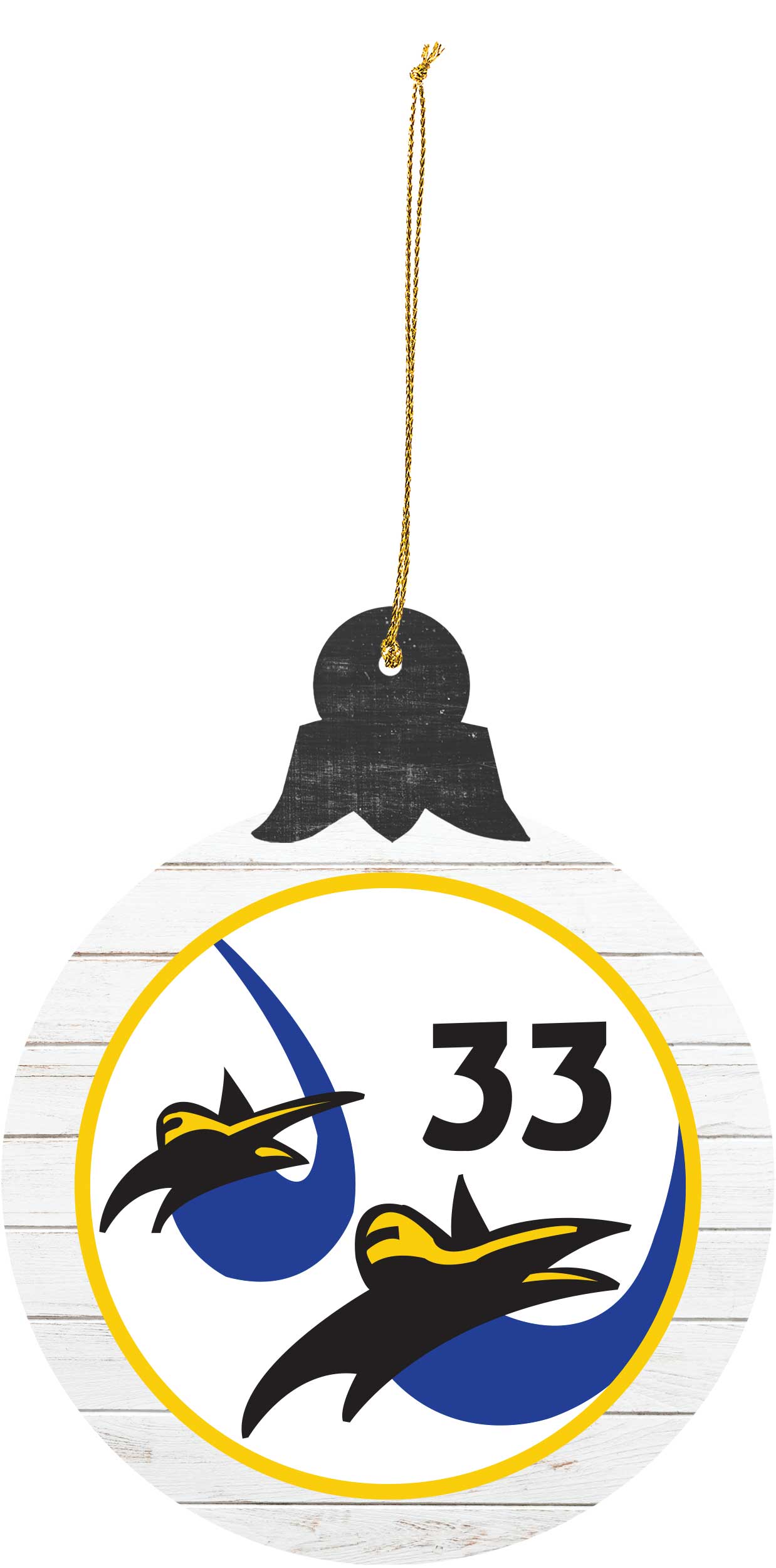 Cadet Squadron 33 "King Ratz" Tree Ornament